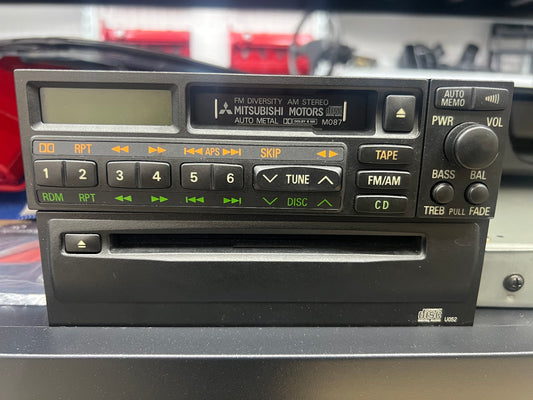 Tommi Makinen oem cassette & CD player RARE ITEM. (used)