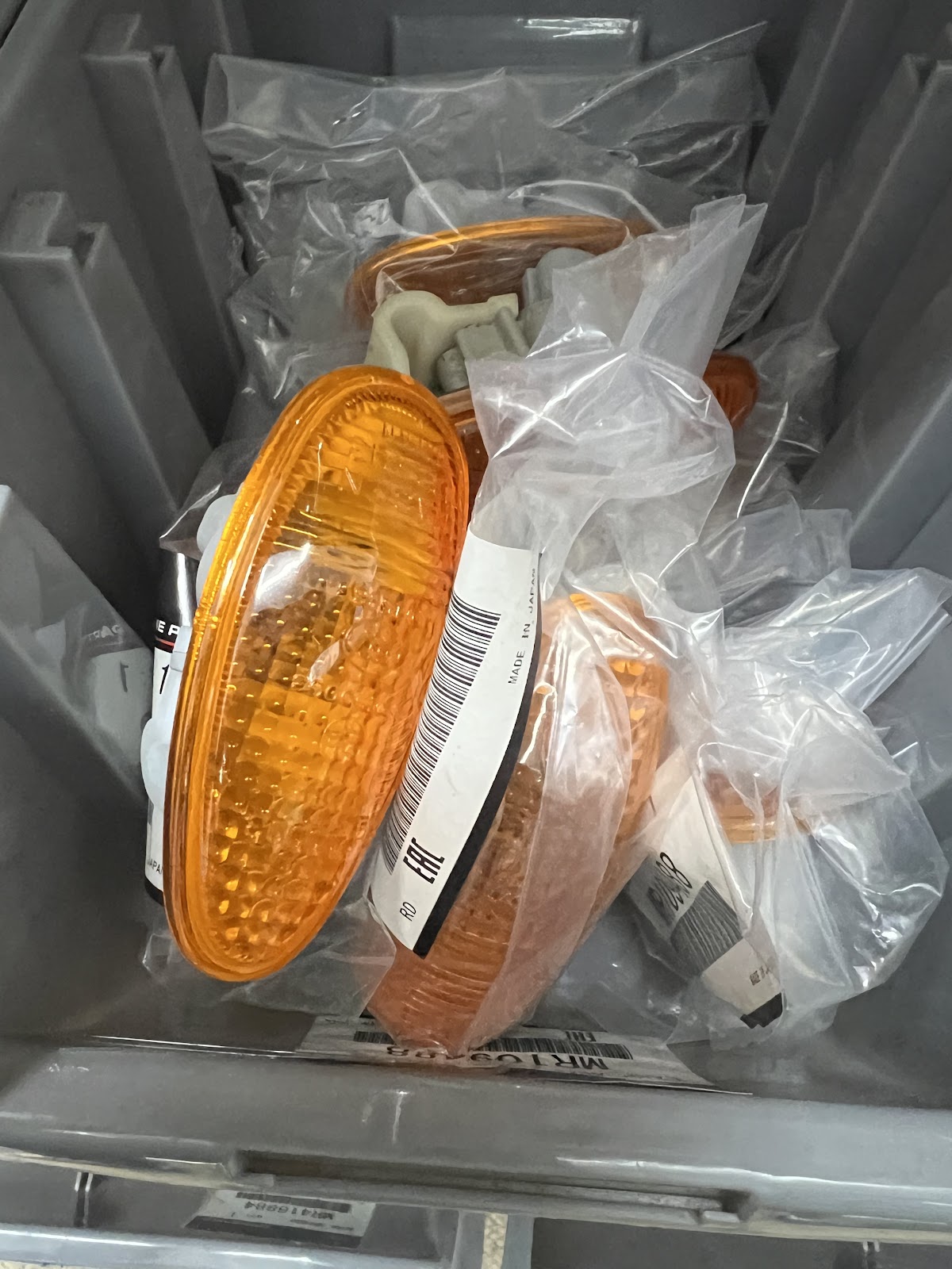 Amber Side Fender indicators L&R (PAIR)