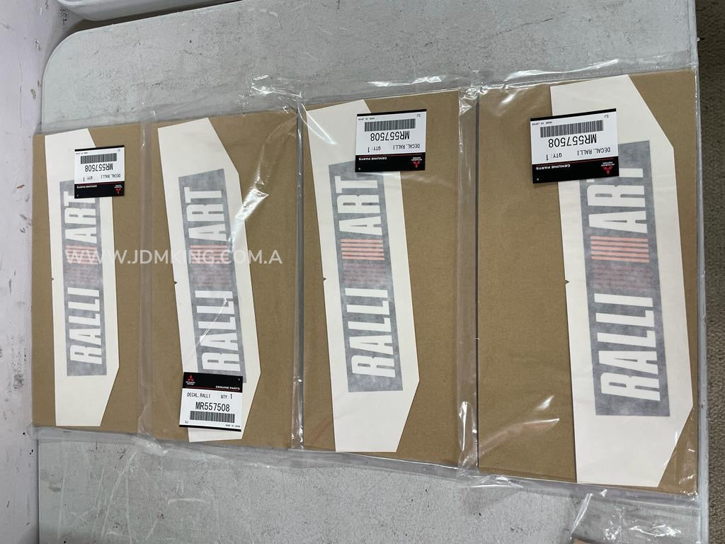 Tommi Makinen Front bar decals (Single) 2 needed per car