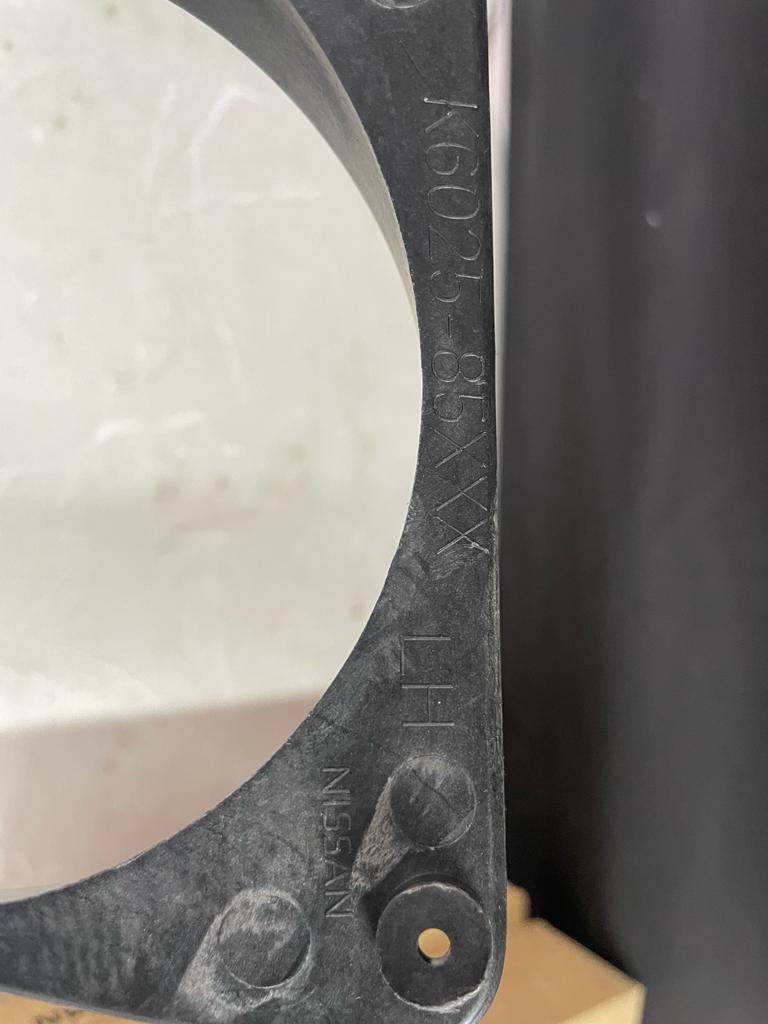 Aero bar fog light covers (Replica plastic)