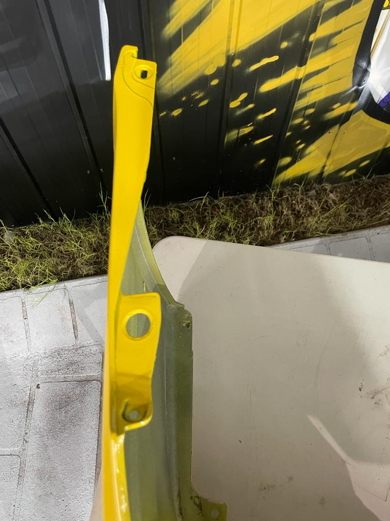 S15 Freshly painted oem bumper bar. Ready to bolt up and go. OEM YELLOW. (used)