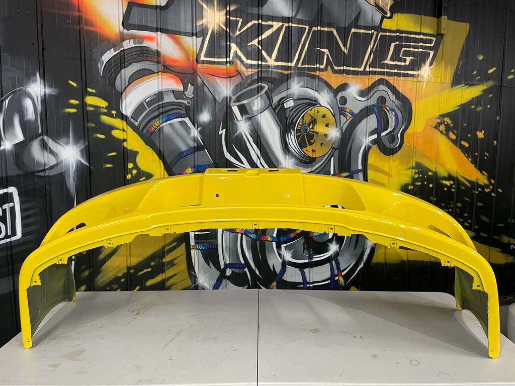 S15 Freshly painted oem bumper bar. Ready to bolt up and go. OEM YELLOW. (used)