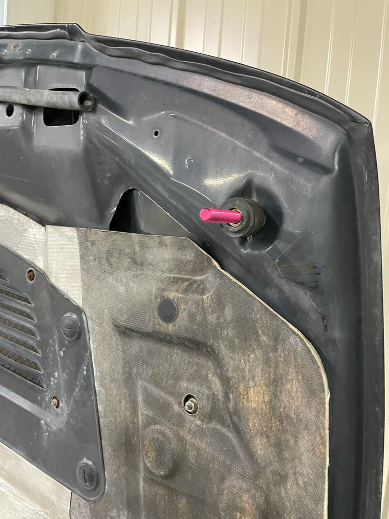Mitsubishi Lancer Evolution 5/6/6.5 CP9A- TME - Genuine Bonnet- black colour - used condition - (hood pins)