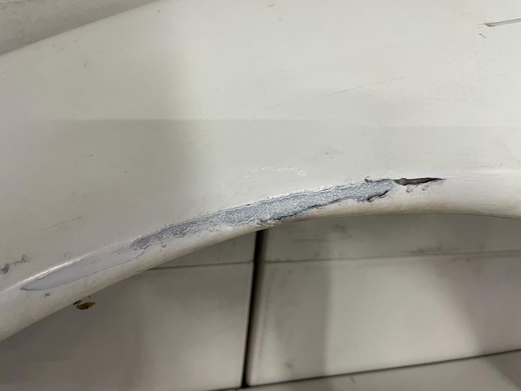 MITSUBISHI LANCER Evolution Evo 1/2/3 CE9A Left side Fender Genuine item - grey colour - used good condition - images show condition