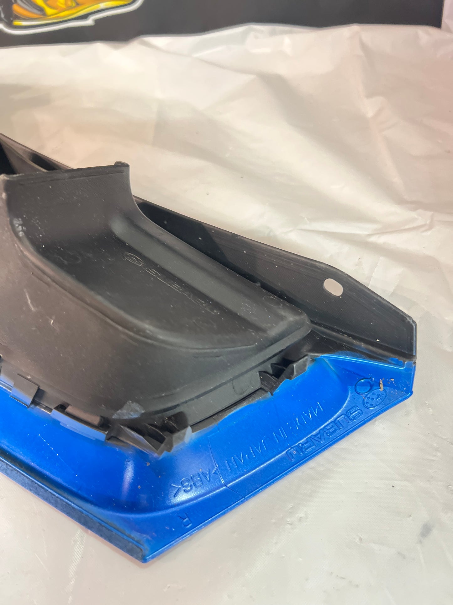 Subaru WRX/Sti Hawkeye Grille 3 piece set genuine.