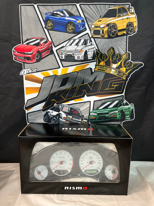 Nissan Skyline Bnr34 GTR NISMO Cluster. (White face) brand new.