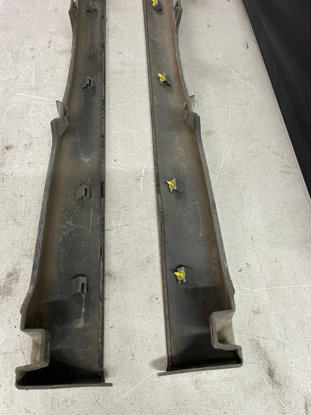 Nissan Silvia S14/200sx Side skirts with genuine end caps. Kouki/ADM