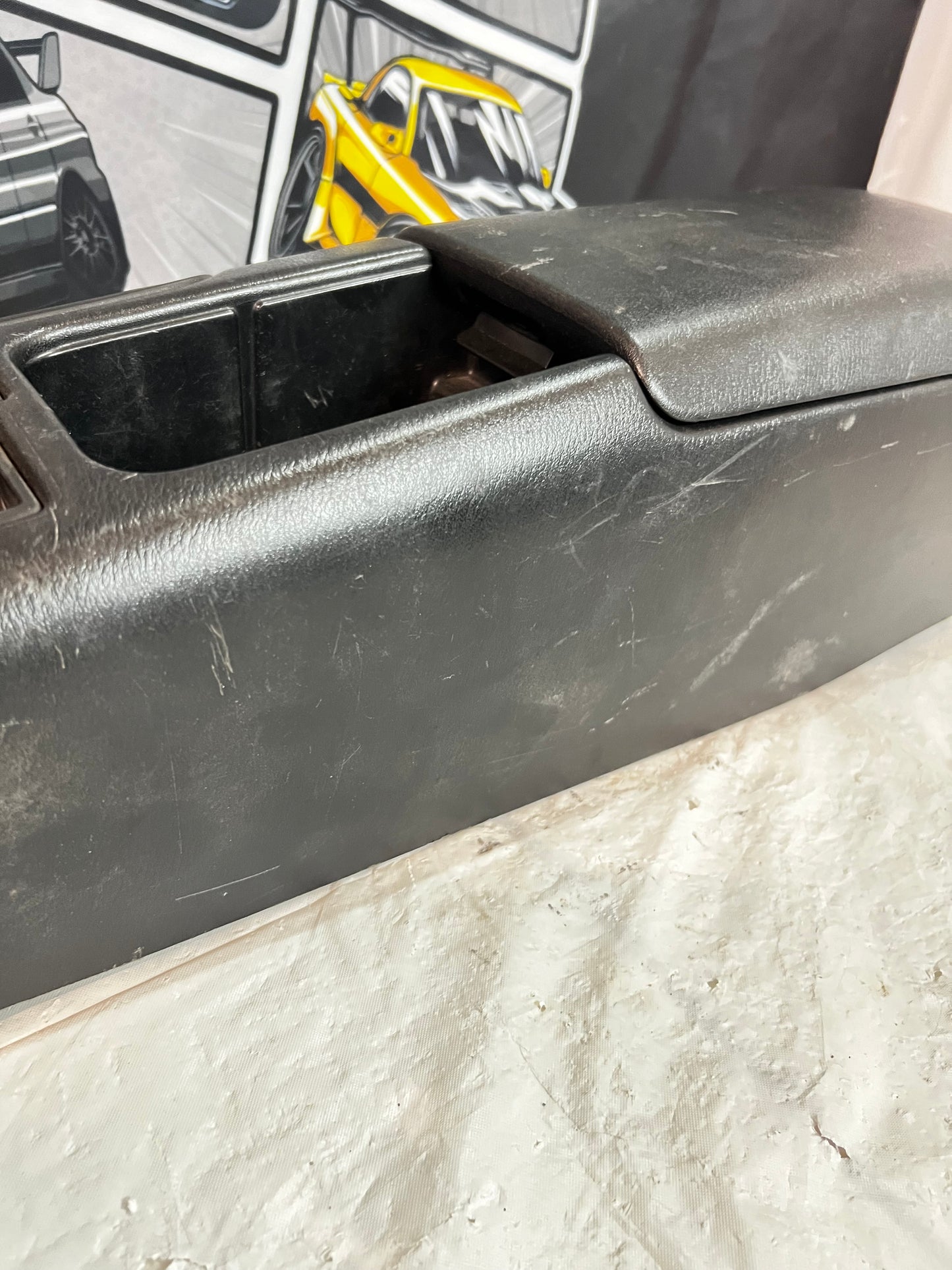 NISSAN SILVIA S14 200sx Center Console Used Scratched & Damaged (C)