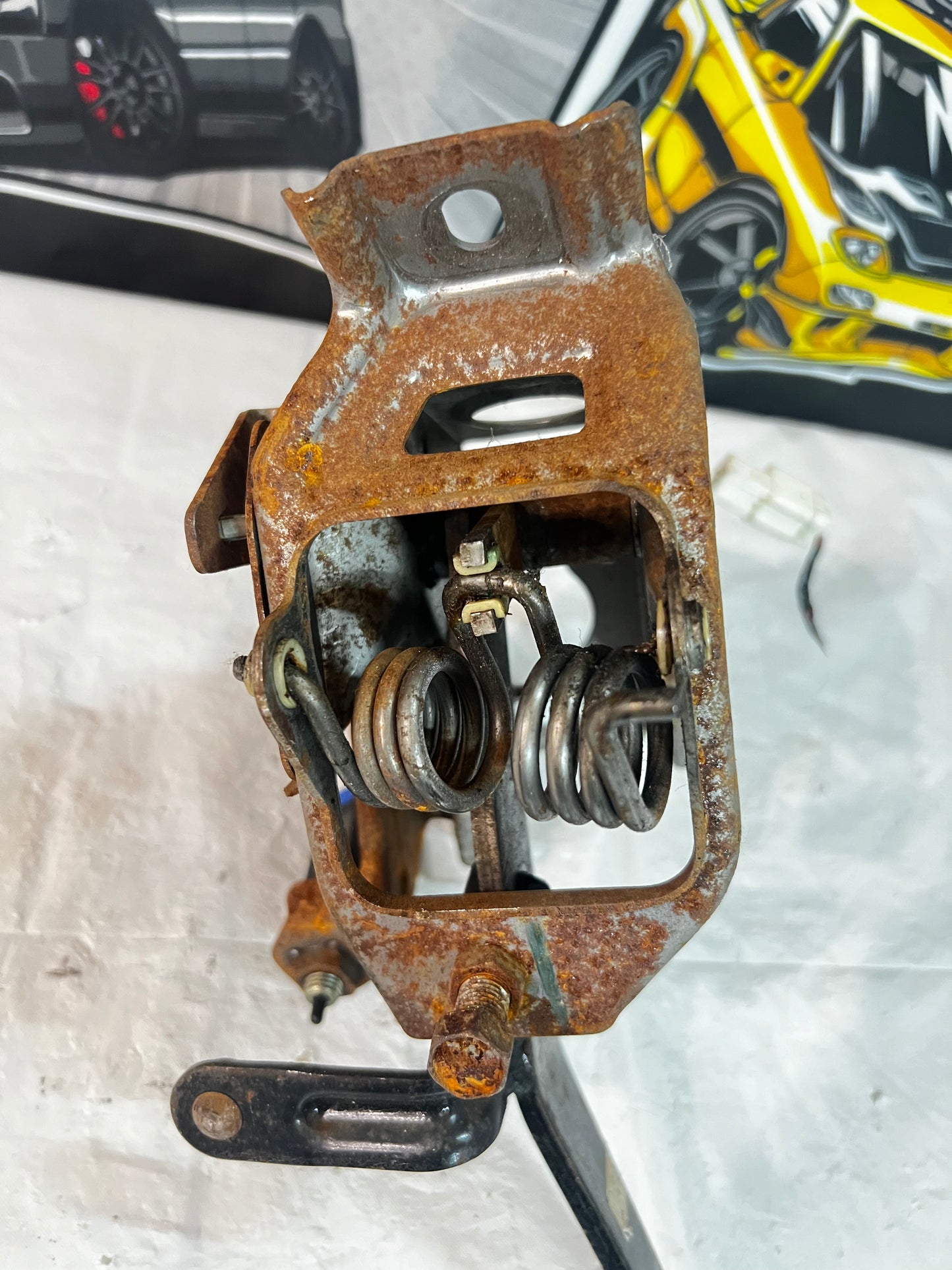 Nissan Silvia S15 200sx Clutch Peddle + mounting bracket.