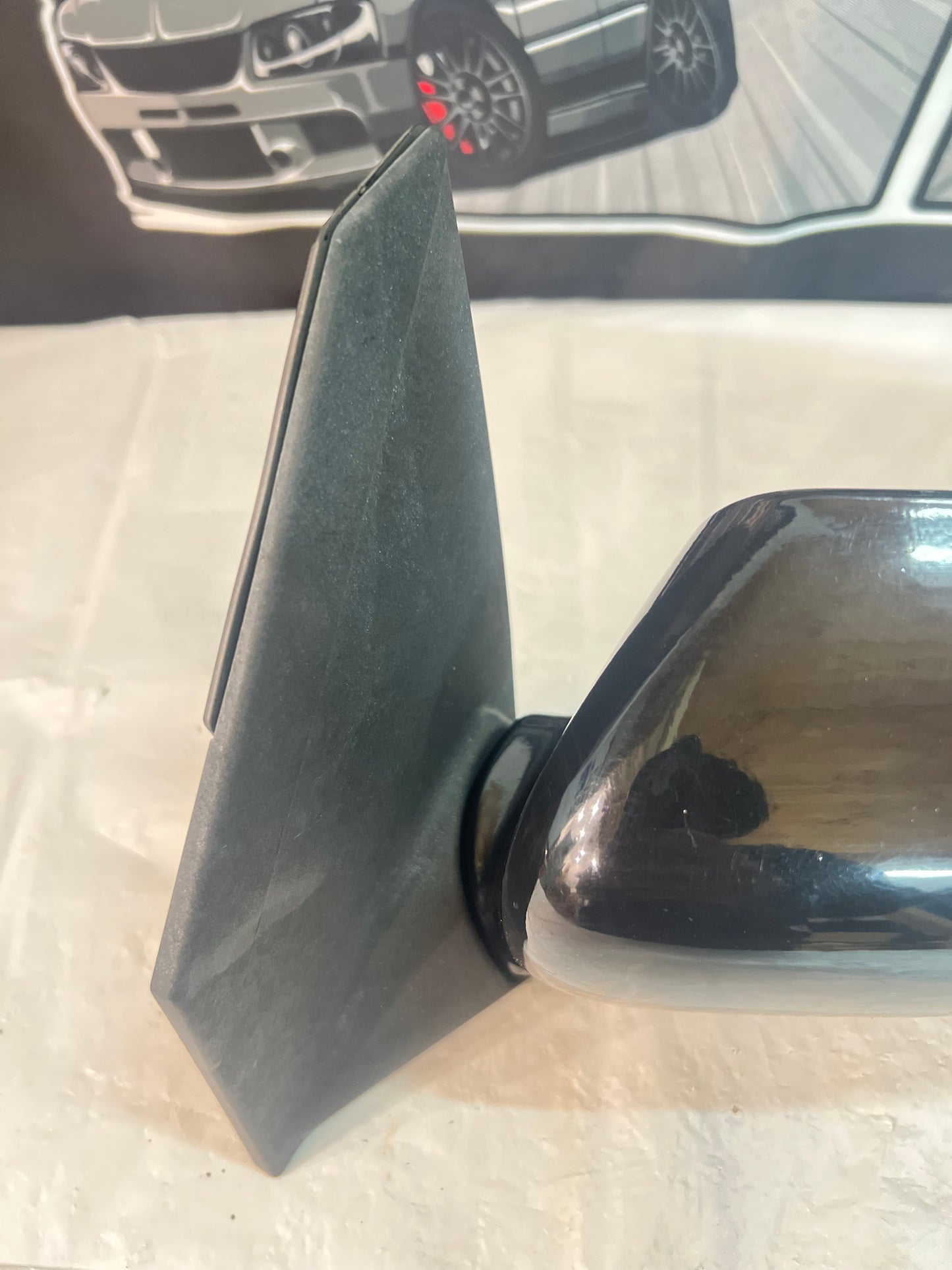 Mitsubishi Lancer Evolution 7-8-9 Mirror (RH) oem Black Colour