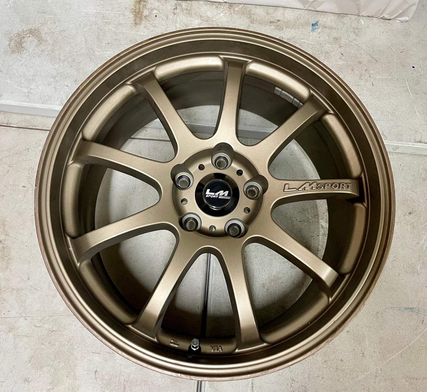 Lm Sport Bronze wheels 5x114.3 +30