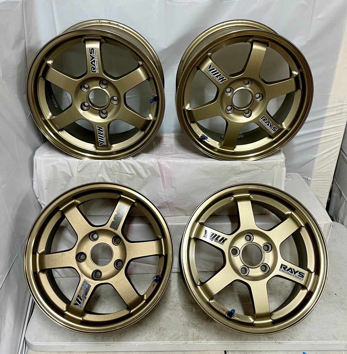 Rays Volk Racing TE37 15x7 + 48