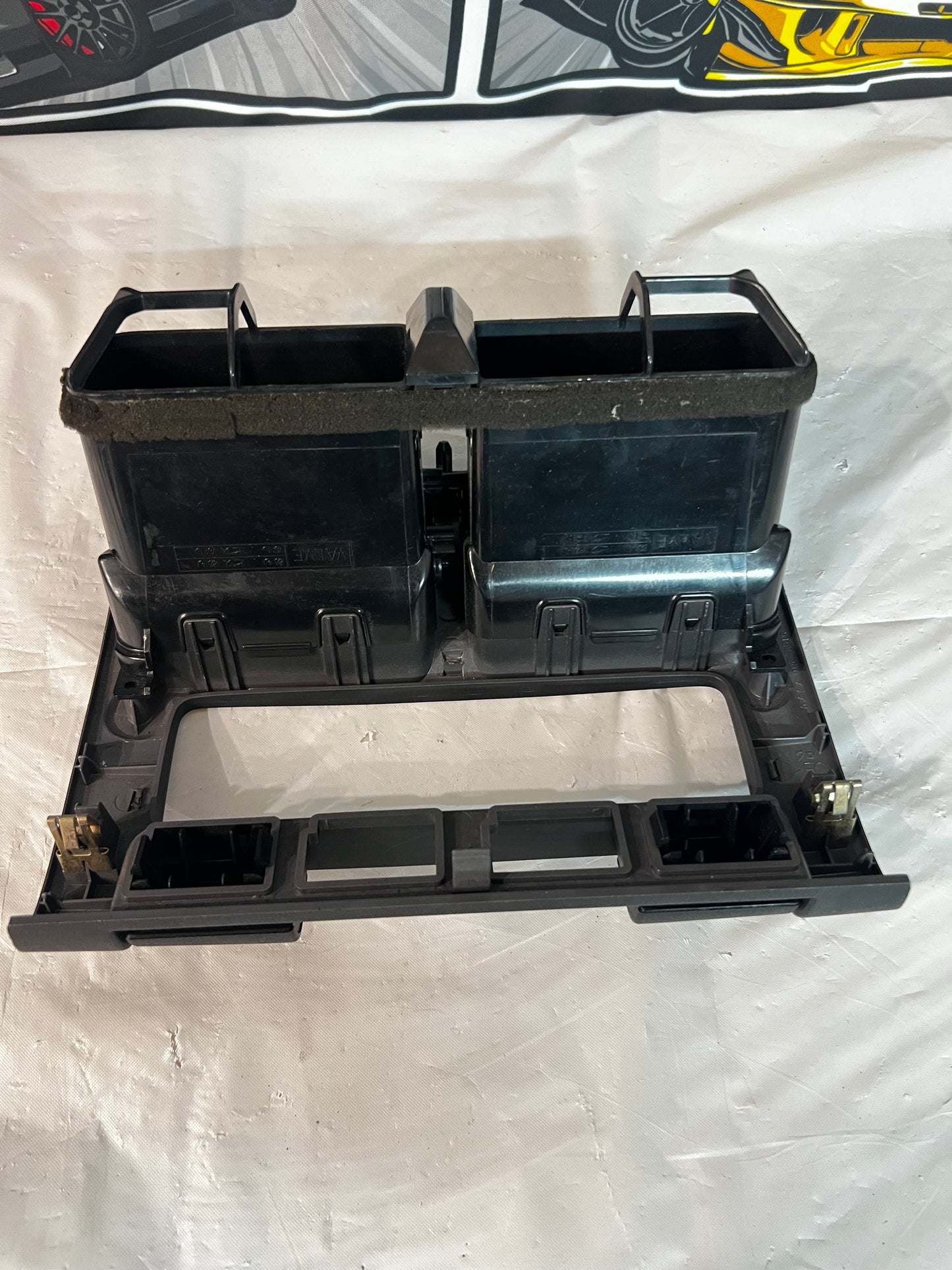 Nissan Silvia 200sx Air Conditioning Fascia (black colour) Series 1 (B)