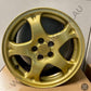 Subaru wrx Gc8 sti oem gold wheels