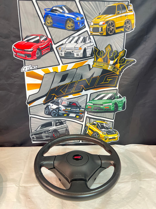 SUBARU Wrx Sti Blobeye & Hawkeye OEM Steering Wheel + Air Bag