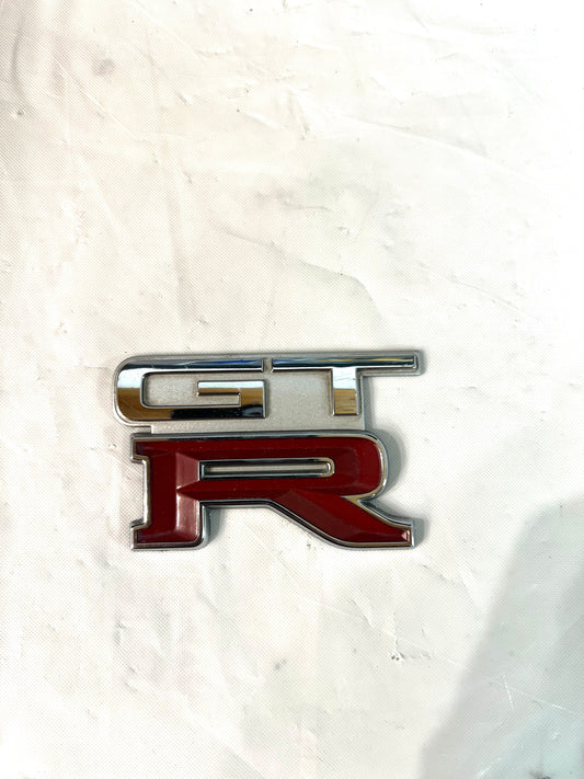 Nissan Skyline BNR32 R32 GTR OEM BOOT BADGE. (Used)