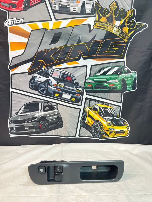 Nissan Silvia S14 drivers window switch + bezel (A)