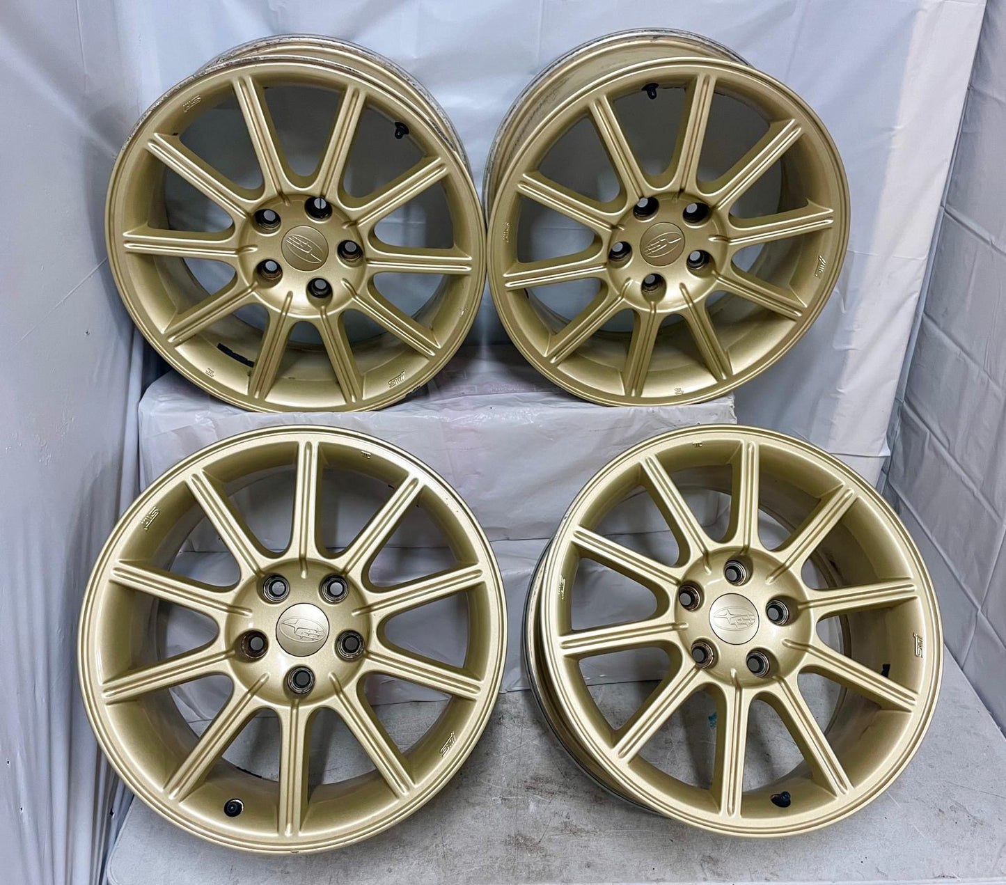 SUBARU IMPREZA WRX STI HAWKEYE OEM WHEEL 17x8 + 53 5x114.3 (Suits 04-07 Model)