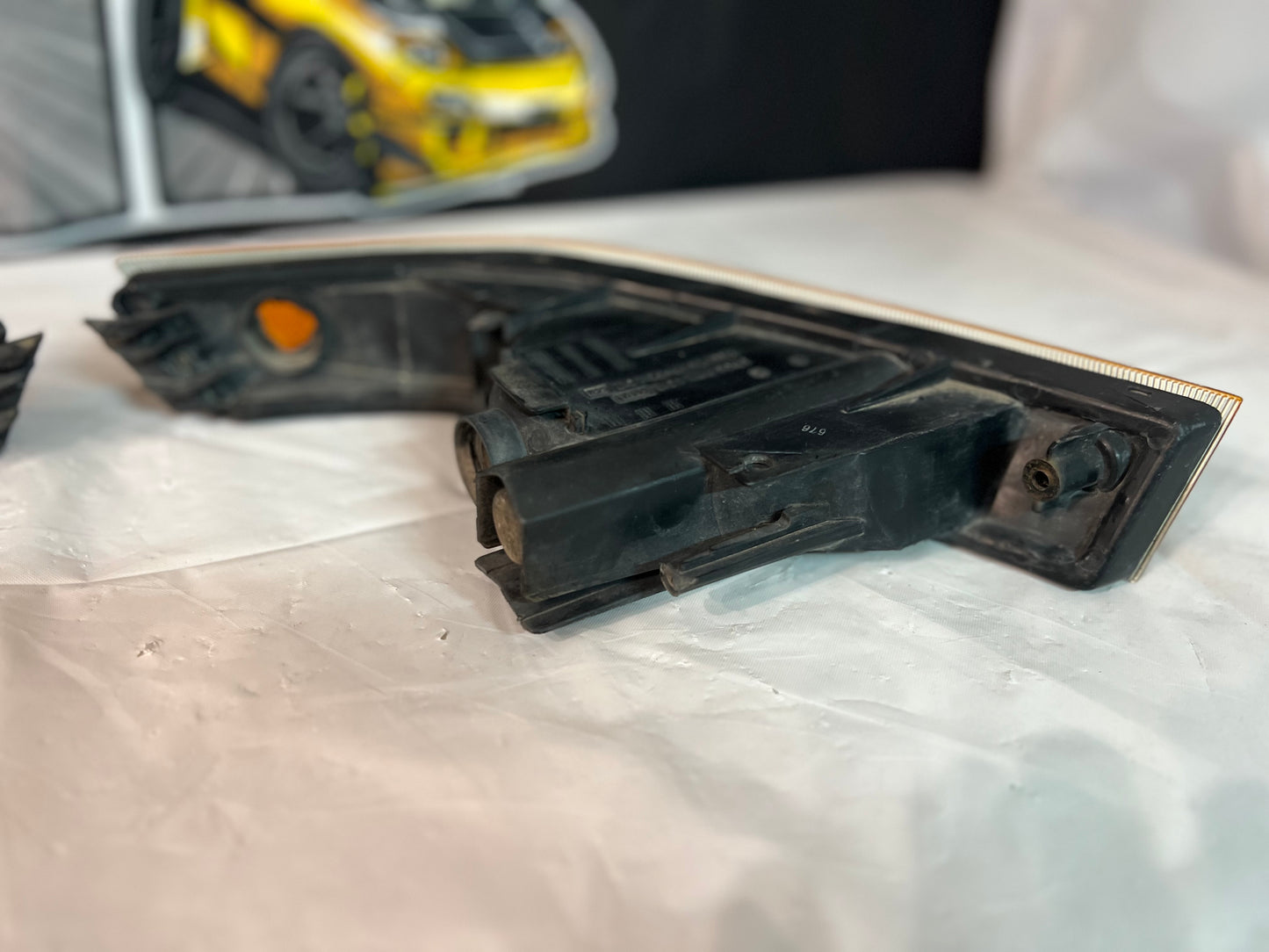 Nissan S14 Silvia 200sx JDM front bar indicators. (Sold in pairs)