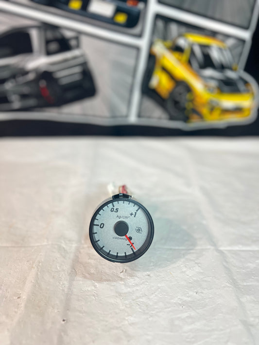 Nissan S15 Silvia OEM option B boost gauge.