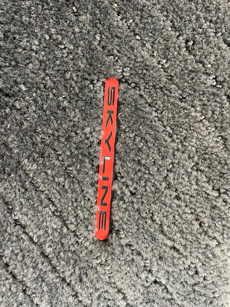 Nissan Skyline Bnr32 GTR OEM FLOOR MATS (minor wear/threading)