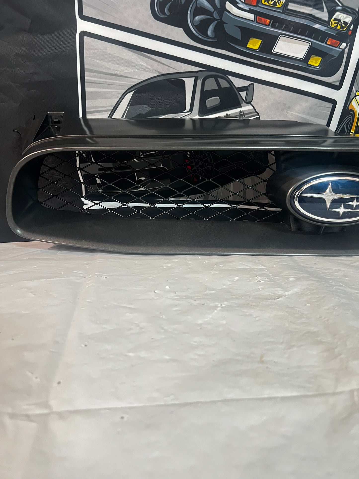 Subaru Impreza WRX STI 03-05 Blobeye OEM Grille Gdb          (damaged tabs)