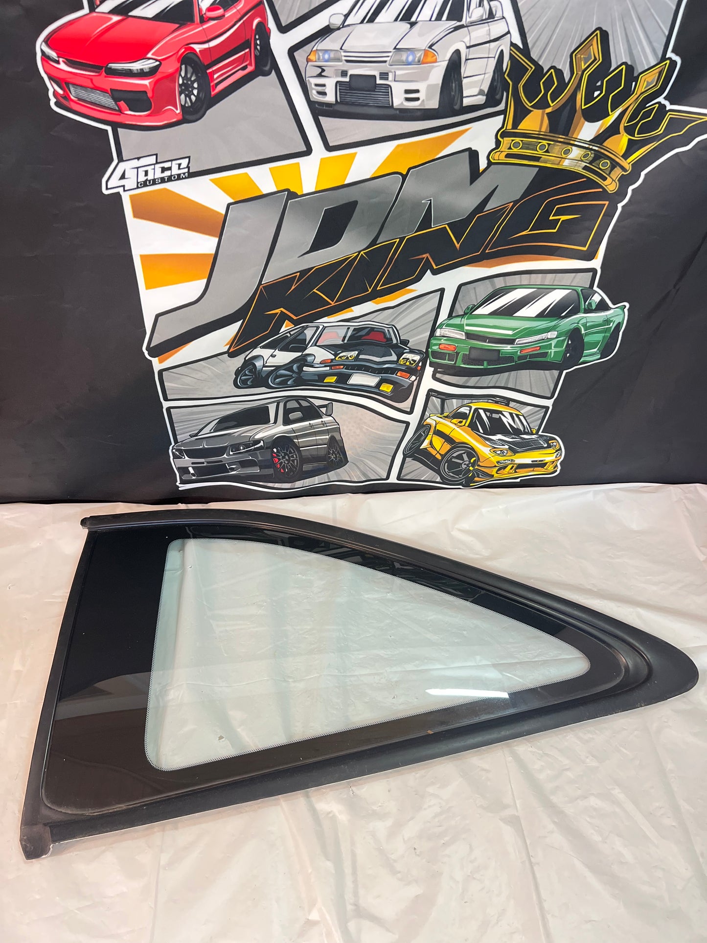 Nissan Silvia S14 200sx Quarter Window (LEFT SIDE) Suits JDM/ADM.