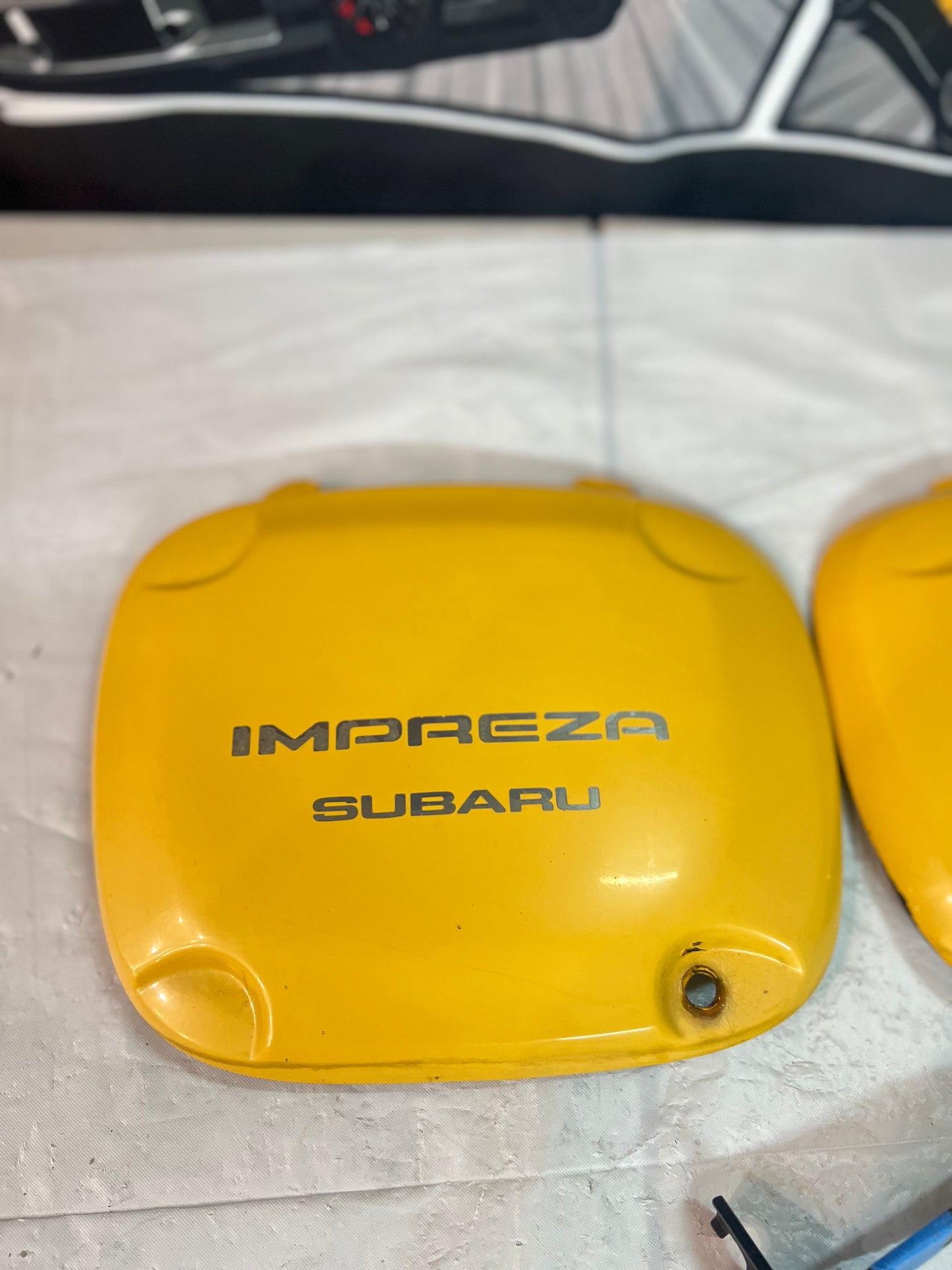 Subaru Impreza Wrx Sti Fog light Covers Suite Club Spec Models Also. (LH & RH) Used.