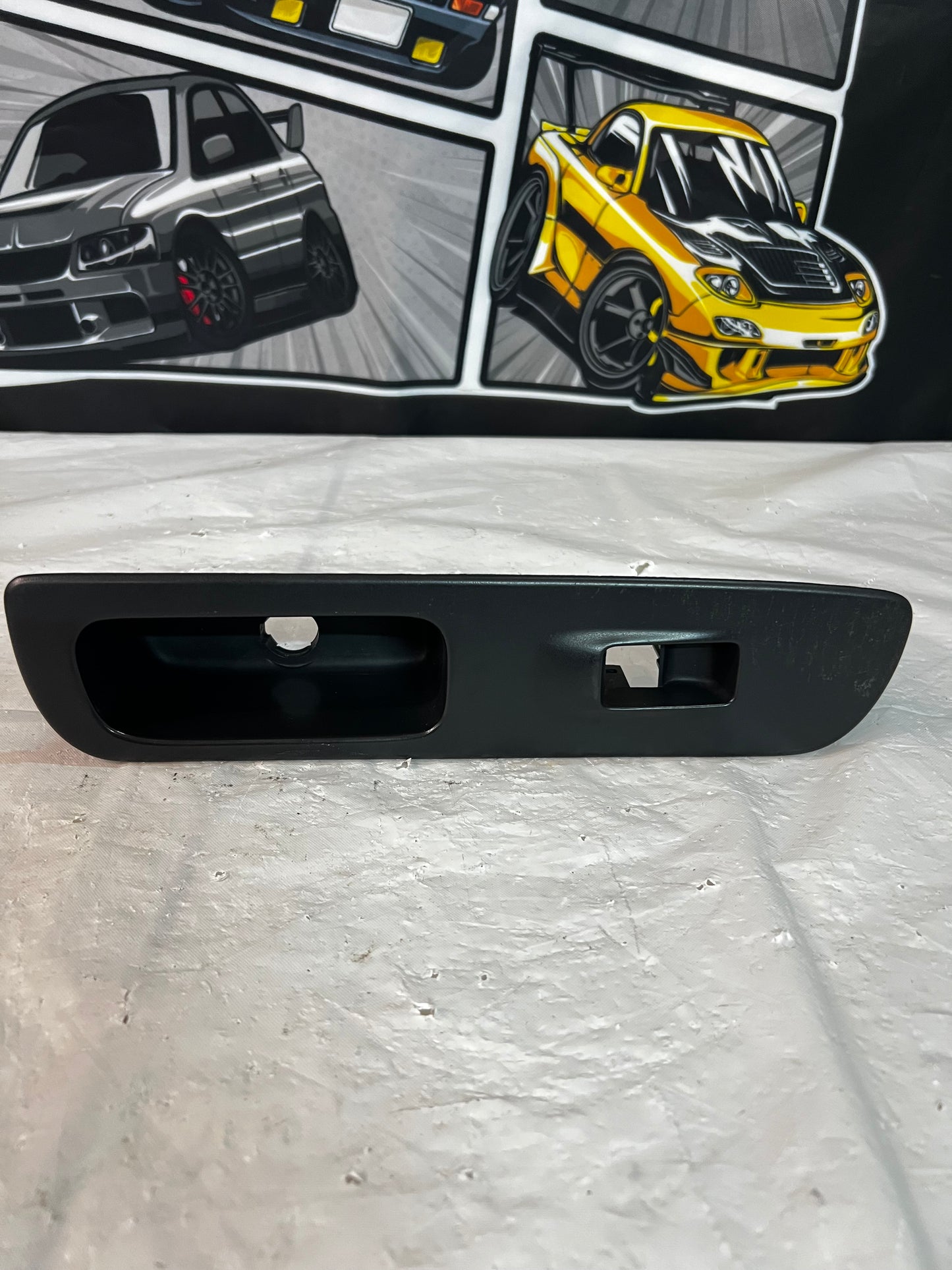 NISSAN SILVIA S14 200SX PASSENGER (LH)WINDOW SWITCH BEZEL.