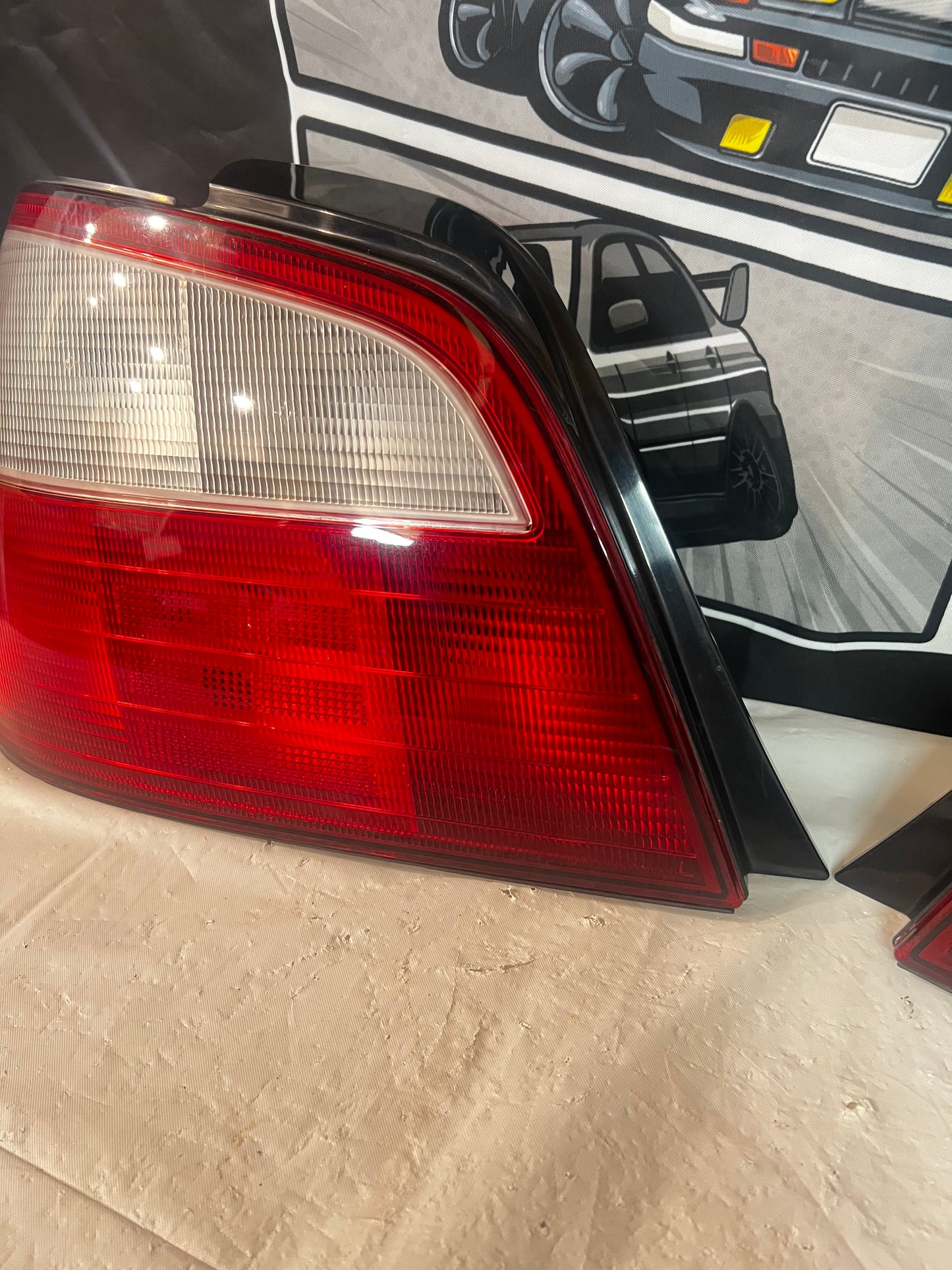 Subaru Impreza WRX STI BUGEYE 2002 JDM STi GDA Tail Lights (LH&RH) Pair.