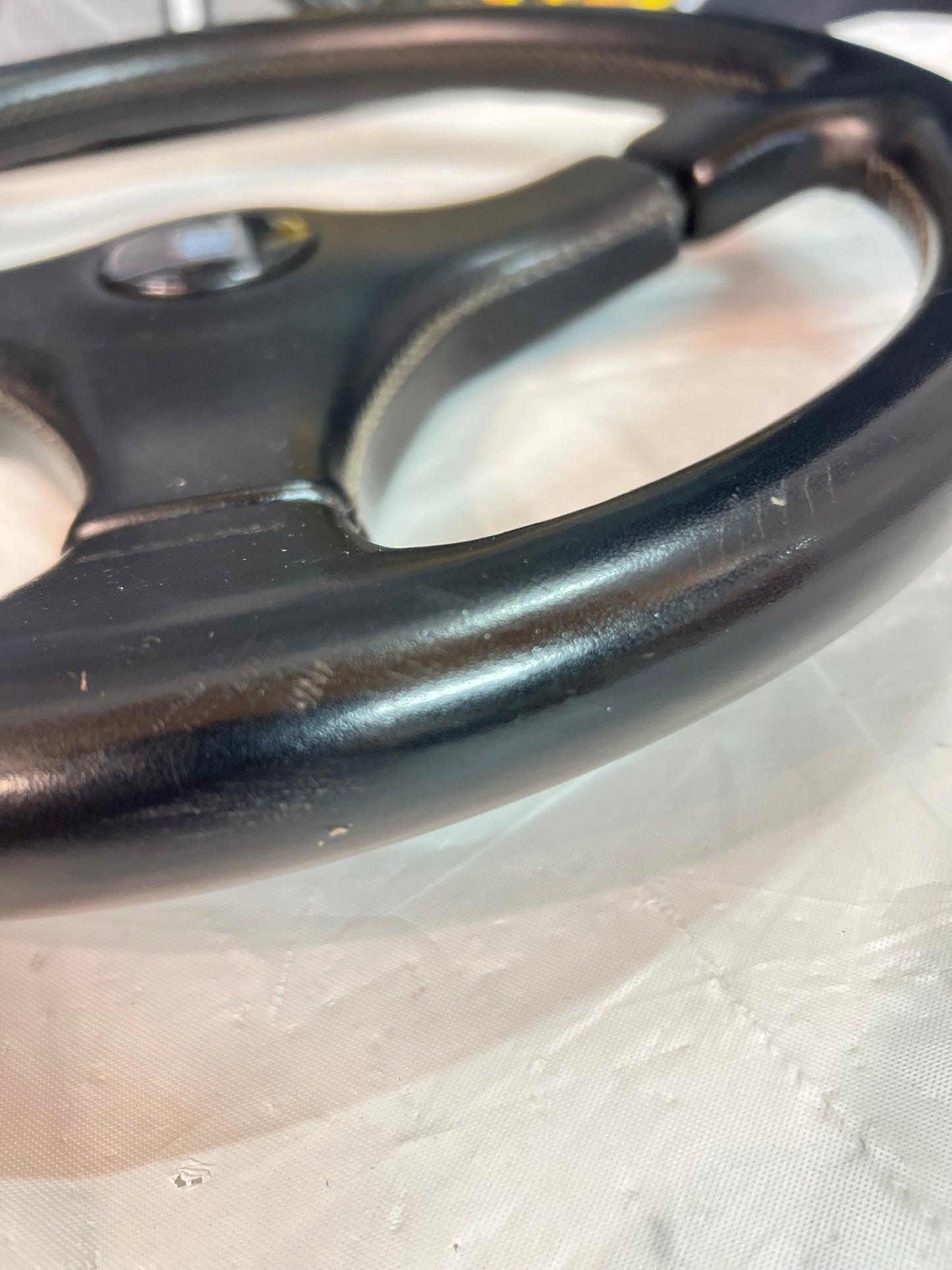 Subaru WRX Sti Nardi OEM Steering Wheel Used condition. Gc8 Gf8 Legacy.