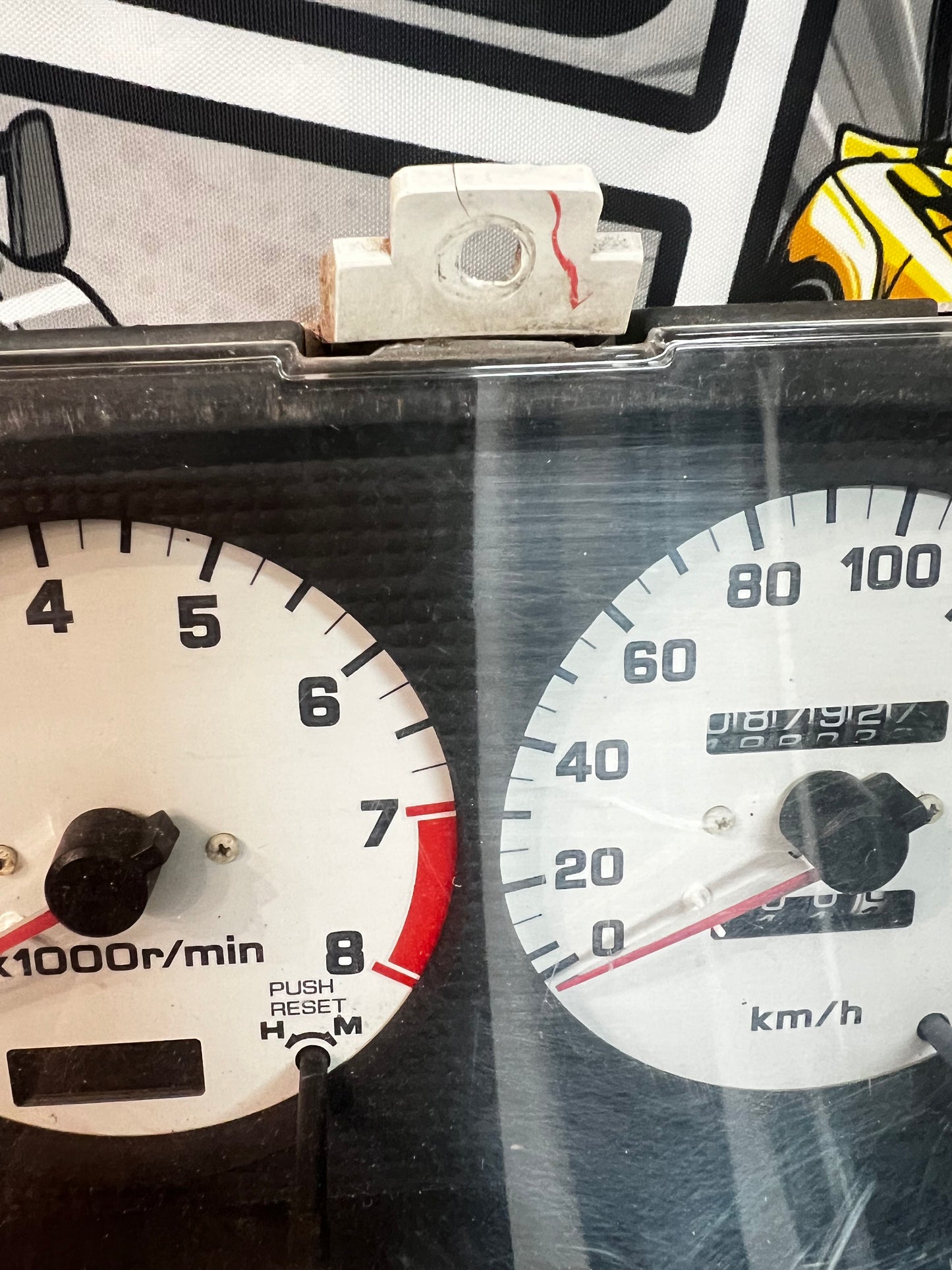 NISSAN SILVIA S14 200sx JDM SERIES 2 CLUSTER (white face) 87,927km