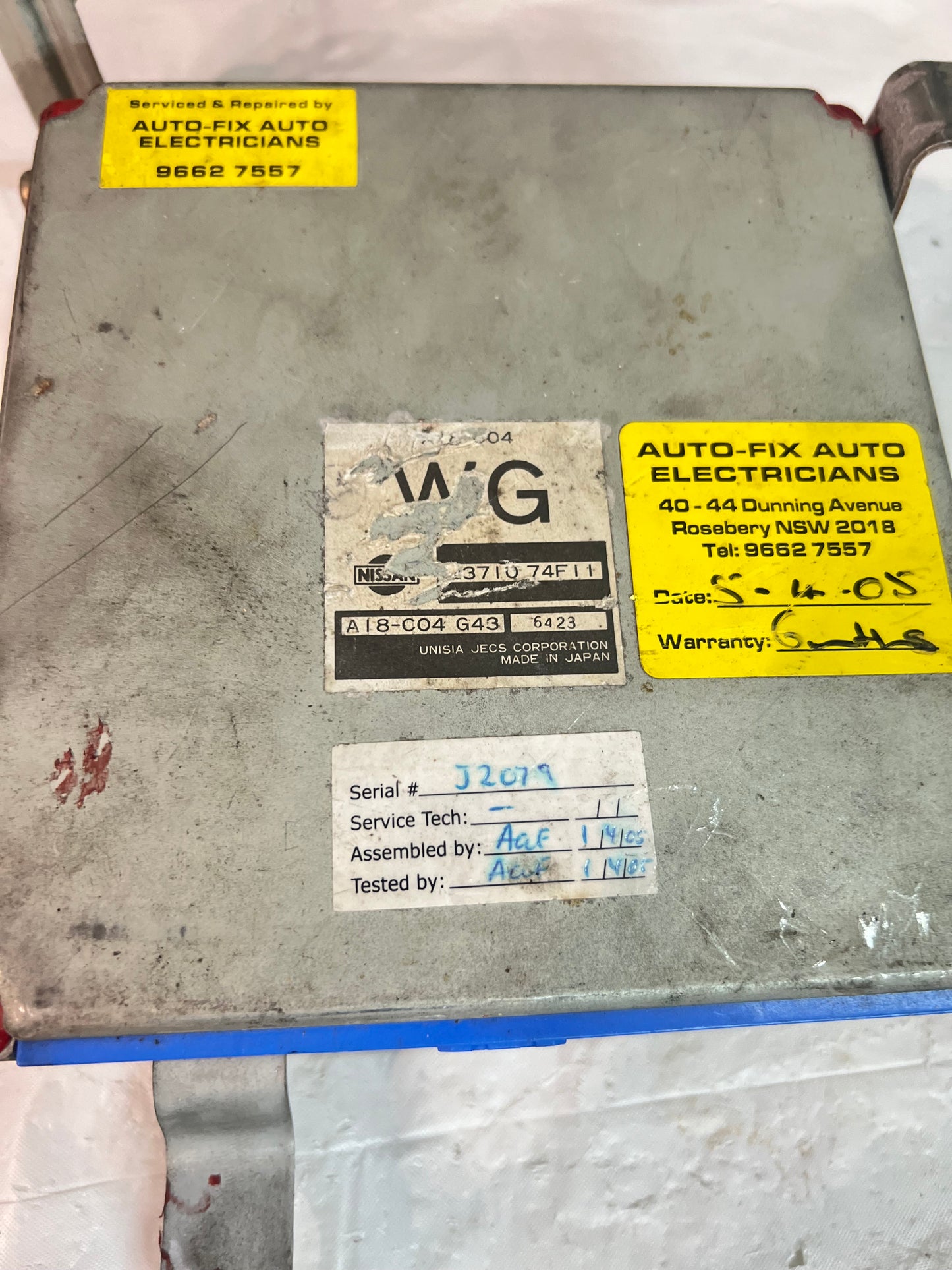 Nissan S14 200sx SR20DET Engine ECU 23710-74F11 (automatic turbo)