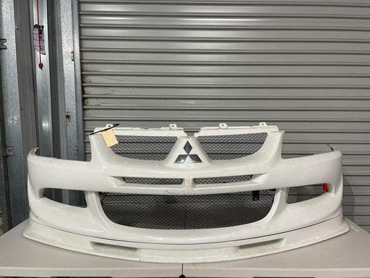 MITSUBISHI LANCER Evolution 8/8MR Genuine Front Bar with Aftermarket fibreglass lip