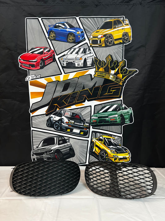 S15 Silvia fog light block offs             (non aero)
