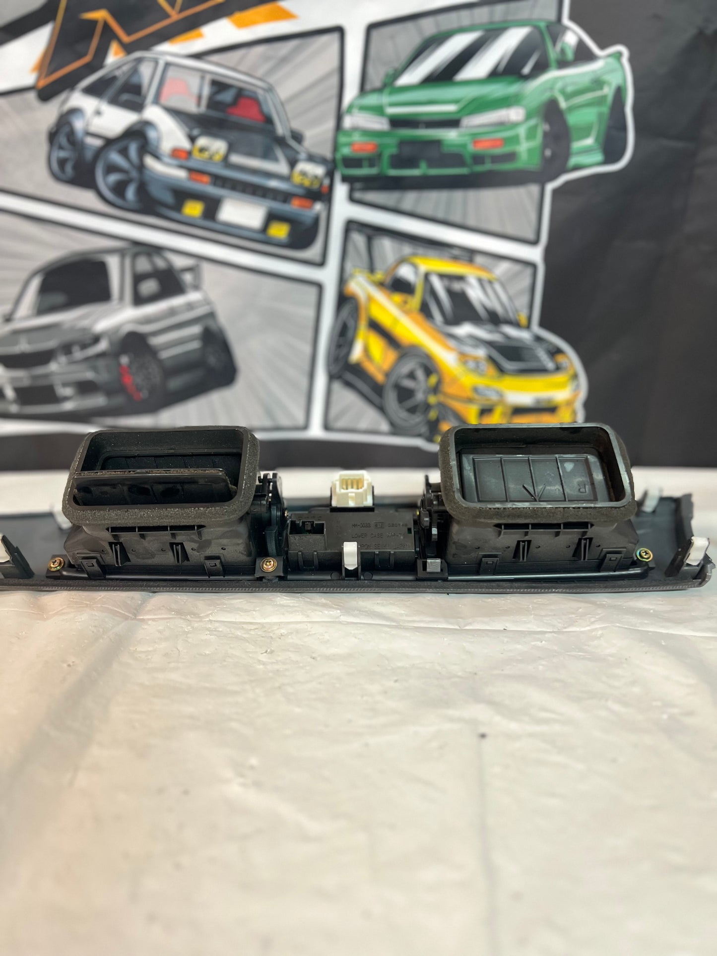 Mitsubishi Lancer Evolution 7/8/9 carbon dash inserts (A)