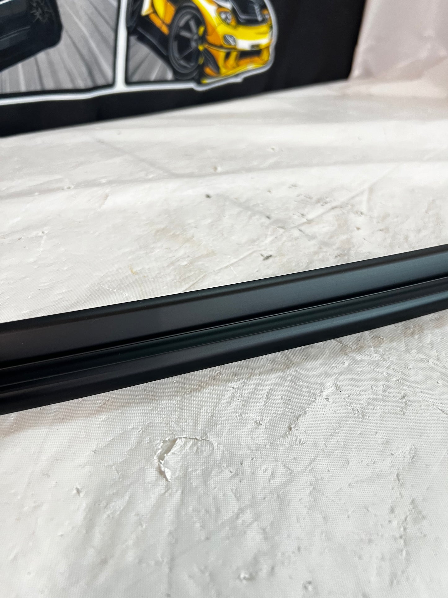 MITSUBISHI LANCER EVOLUTION 7/8/9 CT9A BRAND NEW REAR LOWER WINDOW MOULD MR520295