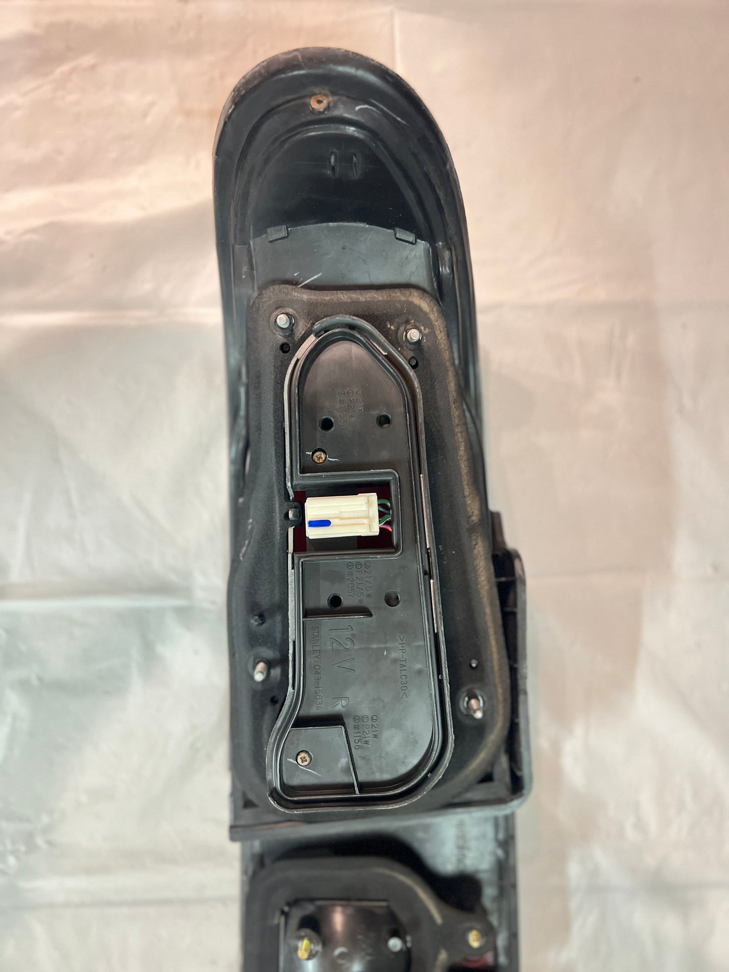 Mitsubishi Lancer Evolution 1-2-3 Tail Lights + rear reflector lights (discontinued item) sold as a set.