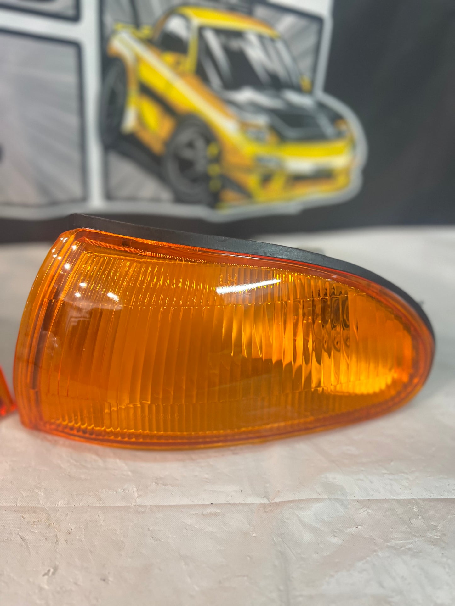 Mitsubishi Lancer Evo 1-2-3 indicators (aftermarket) brand new. Include spring attachment.