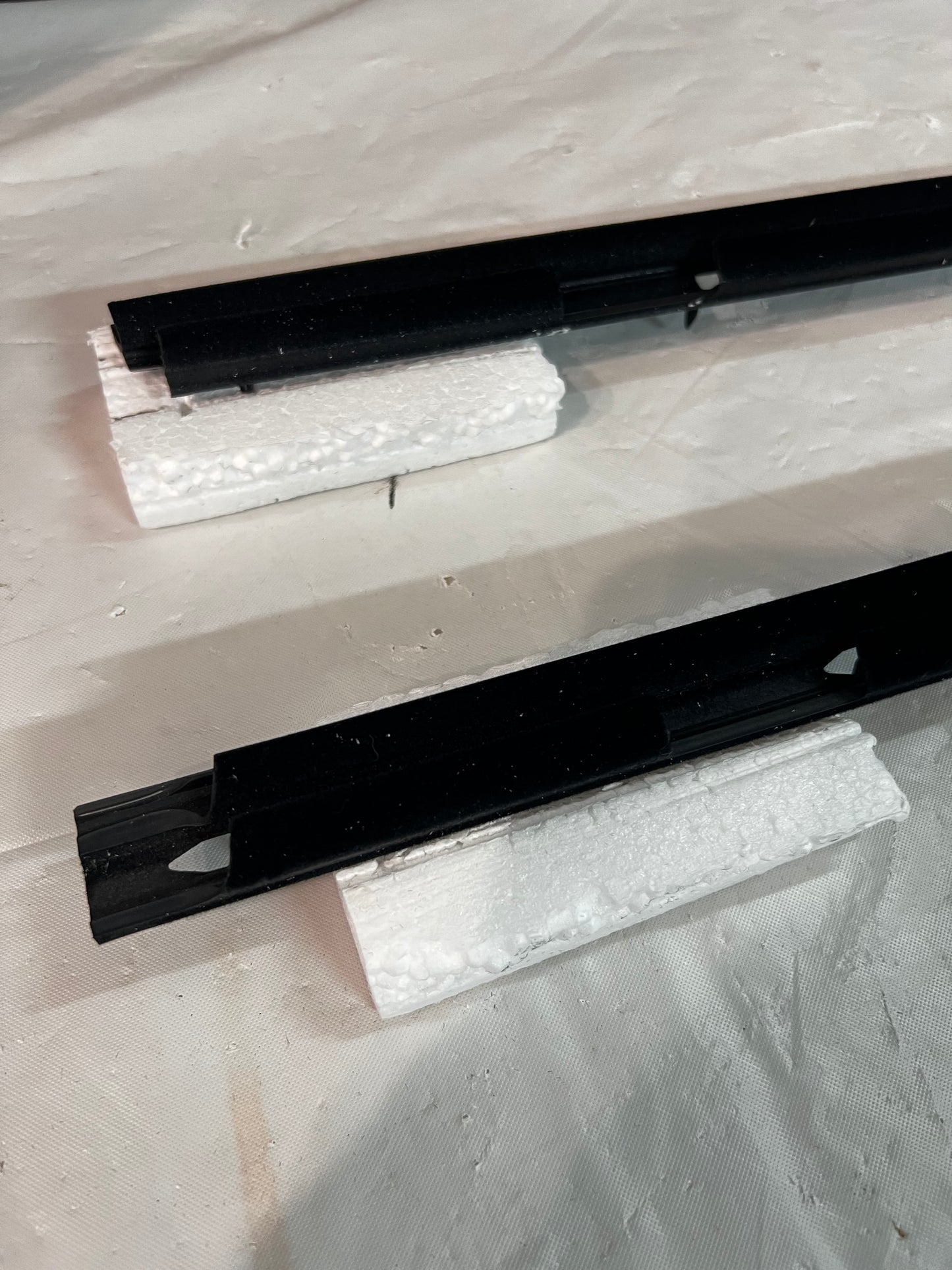SUBARU WRX IMPREZA GC8 COUPE INNER DOOR WEATHER STRIPS PAIR (LH&RH) BRAND NEW DISCONTINUED.