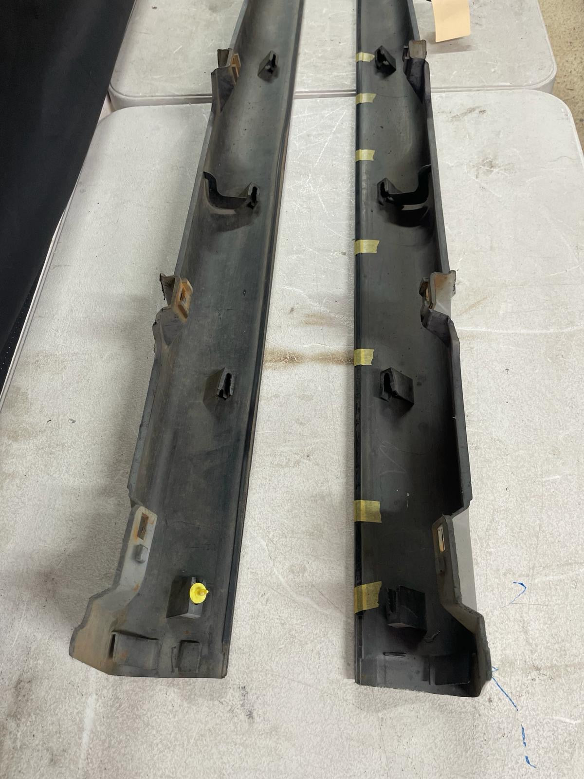 Nissan Silvia S14/200sx Side skirts with end caps. Kouki/ADM