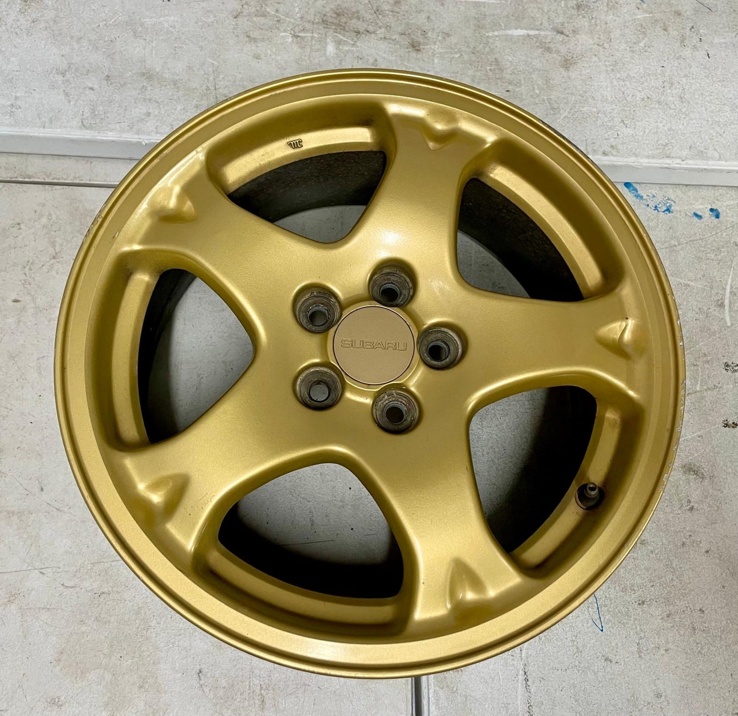 Subaru Impreza WRX GC8 STI OEM WHEELS (Gold) 5x100