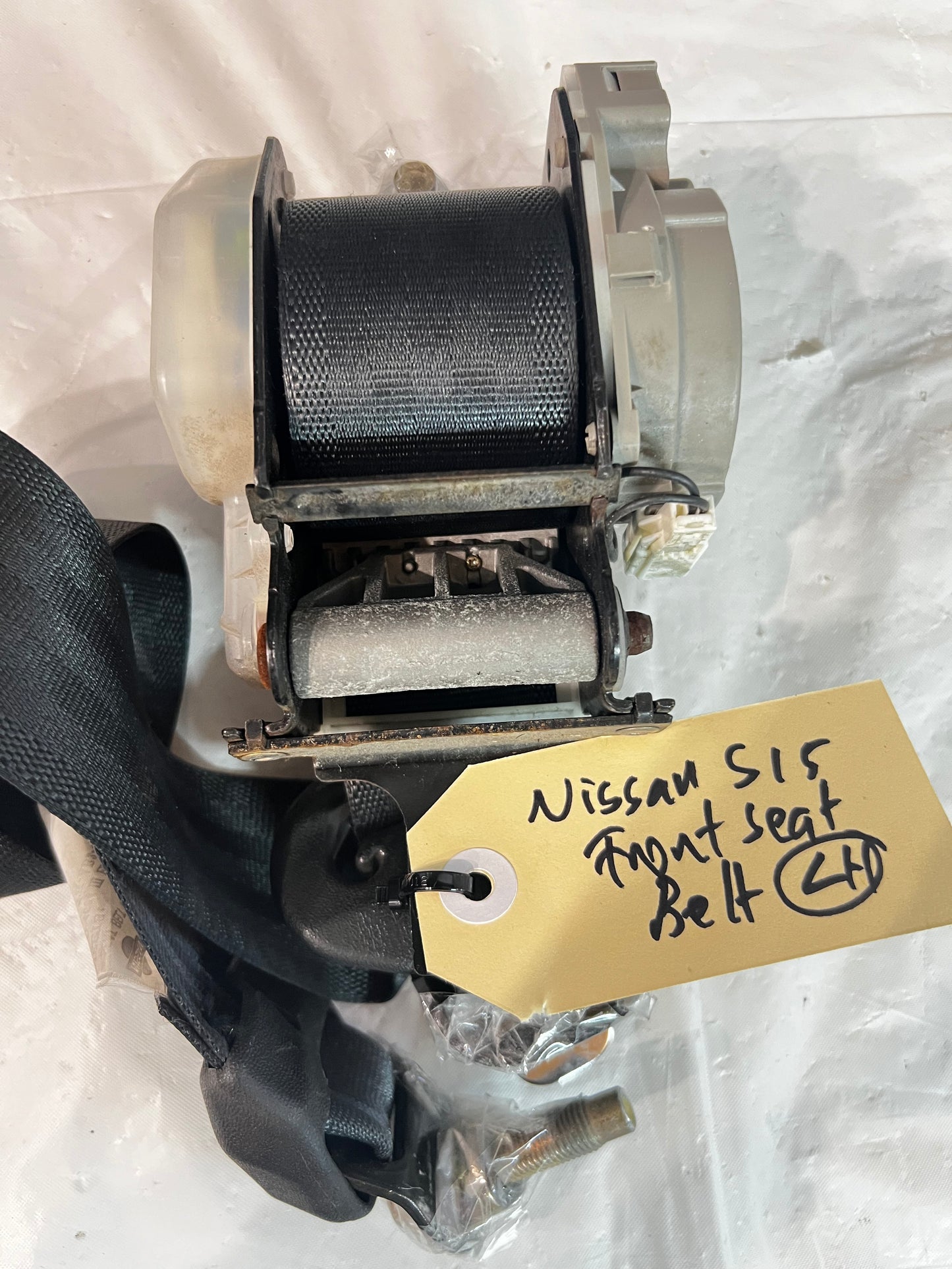 Nissan Silvia S15 200sx Front seat belts (Used)- NO BUCKLE.              Right & Left Side Available.