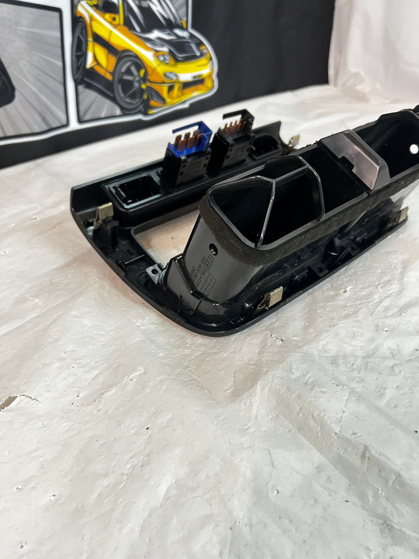 Nissan Silvia S14 200sx Air Conditioning Vent surround trim bezel. (C)