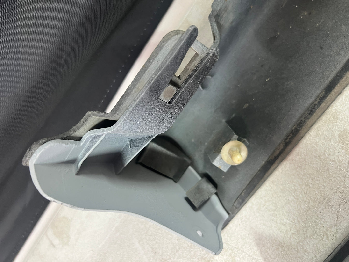 Nissan S14 Kouki/Adm side skirt      End Cap (RIGHT SIDE)                                 (JDM King plastic reproduction)