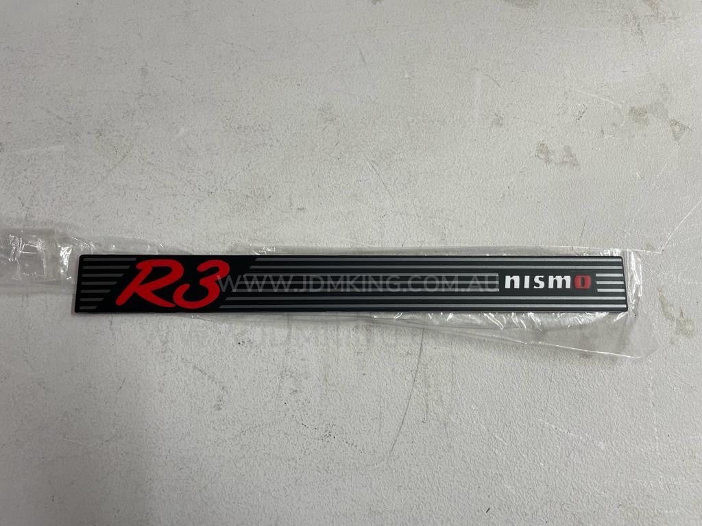 Nismo RB26dett R3 valley cover (BADGE)