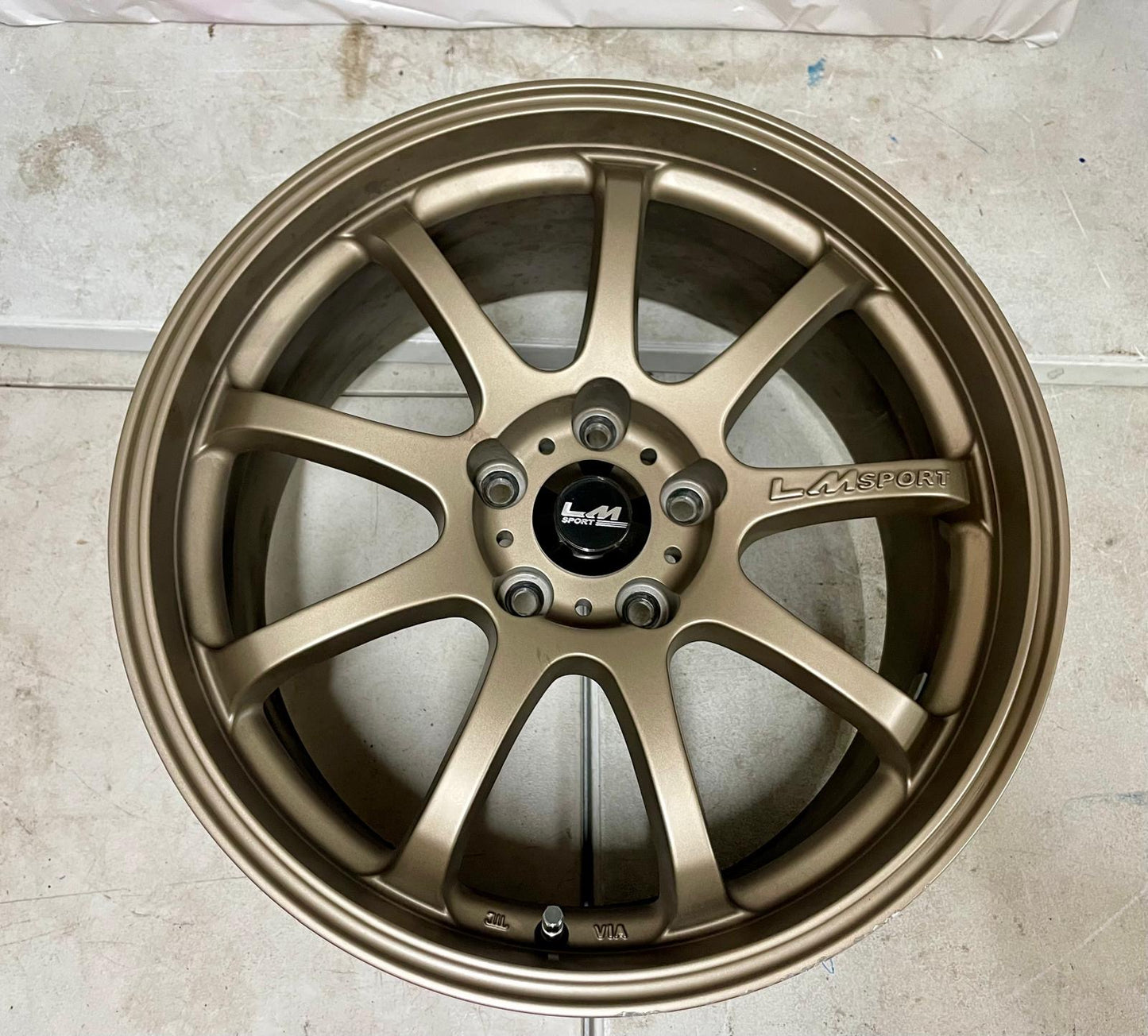 Lm Sport Bronze wheels 5x114.3 +30