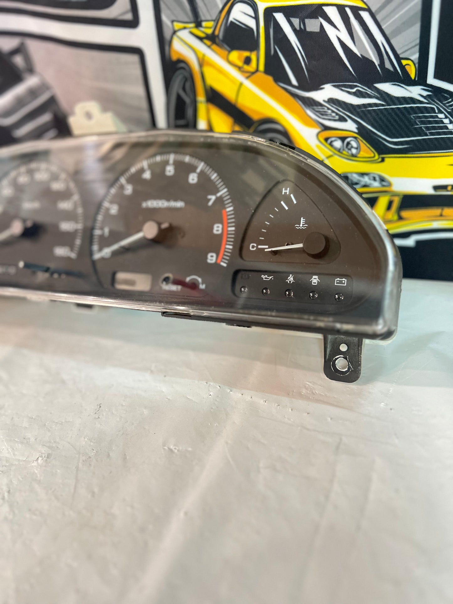 Nissan Silvia S13 / 180sx Type X OEM Cluster 124191km