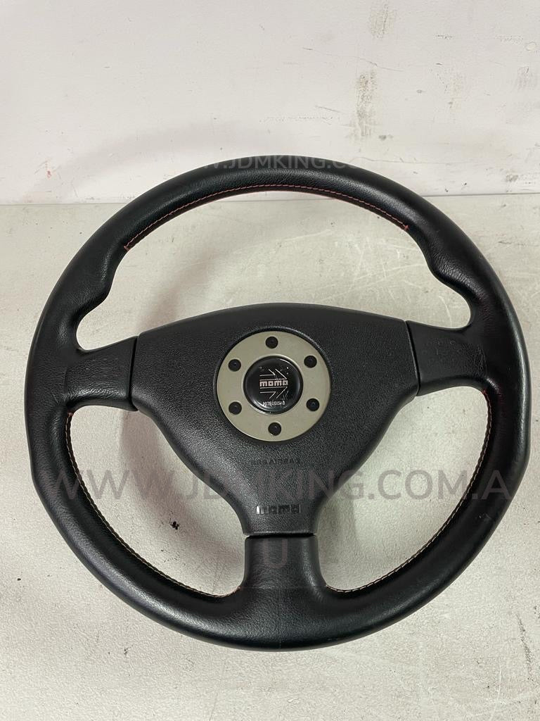 Lancer Evolution 6.5 Tommi Makinen Genuine Steering wheel + Airbag