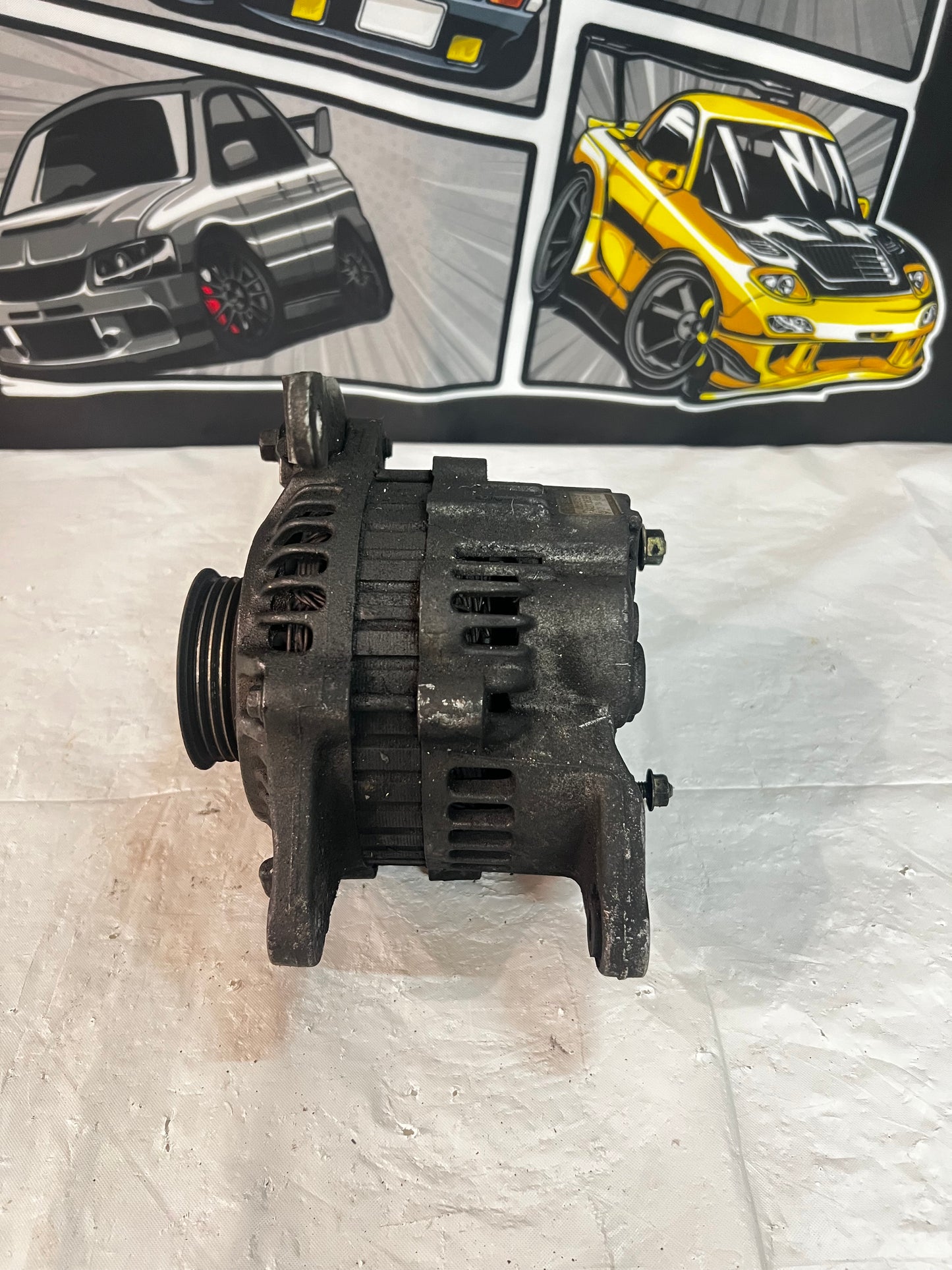 MITSUBISHI LANCER EVOLUTION 1-2-3 Genuine Alternator4G63 MD190819 A2T38391 (B)